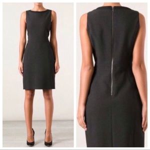 Burberry NWOT Sleeveless Charcoal Sheath Sz 8